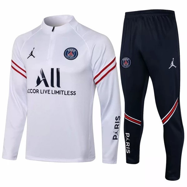 Tuta Calcio PSG 21/22 Bianco Nero